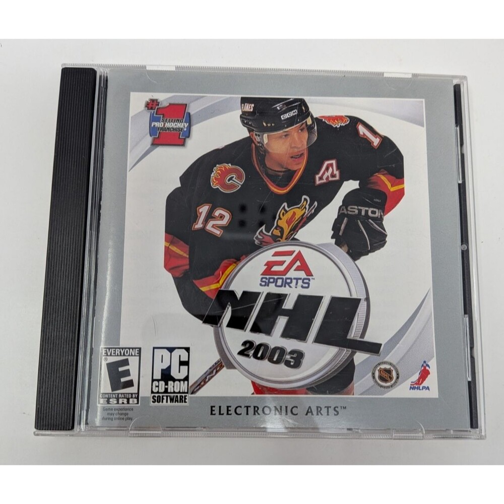 NHL 2003 EA Sports PC CD-ROM Complete CIB Hockey Game Vintage Y2K Windows